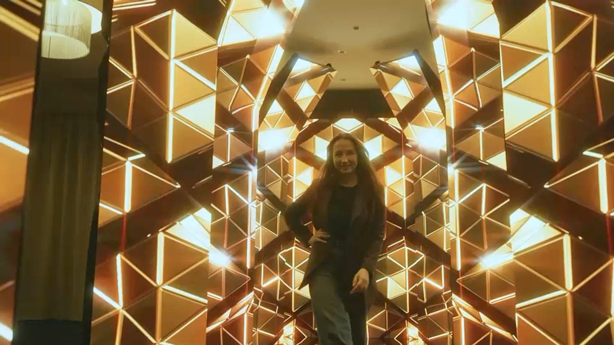 Световая LED-инсталляция Syntegrus
